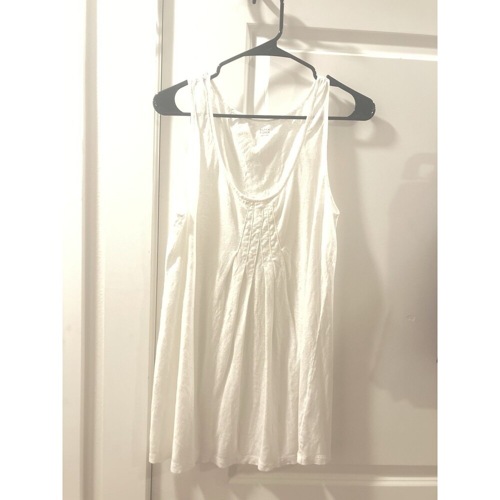 Women’s Eileen Fisher 100% Linen Size Large Sleeveless Top